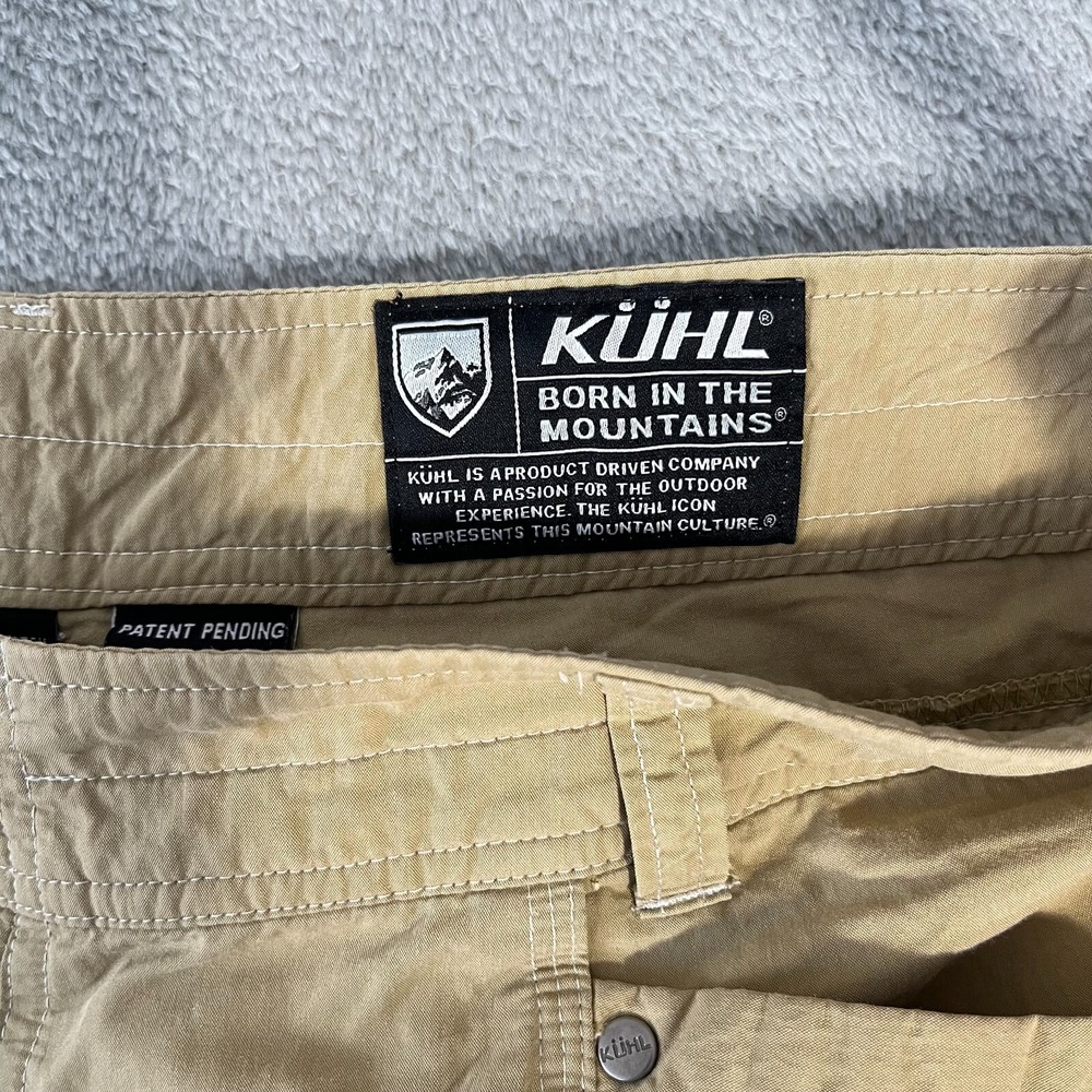 Kuhl Mens Cargo Shorts Size 40 Nylon Blend Hiking Trail Utility Pockets Stretch - Picture 3 of 8